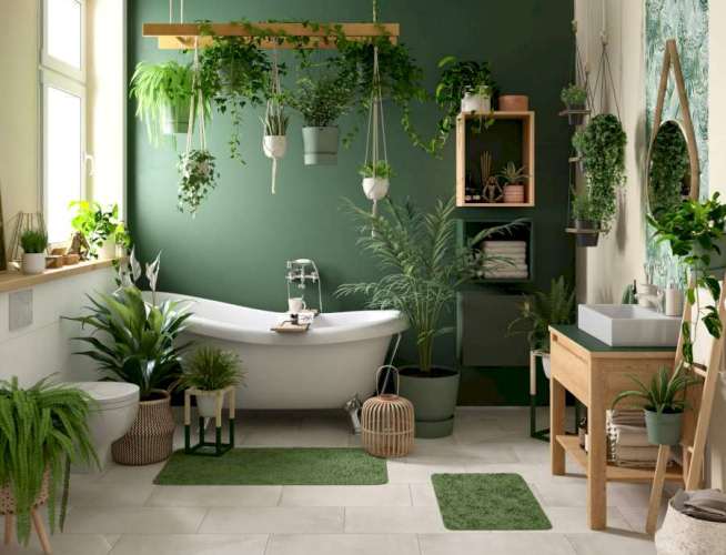 plantas para el baño