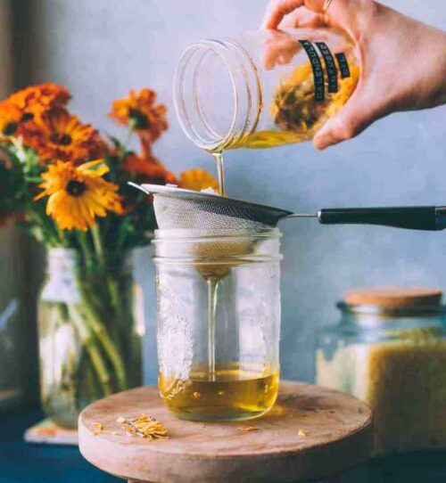 cómo hacer crema de caléndula casera