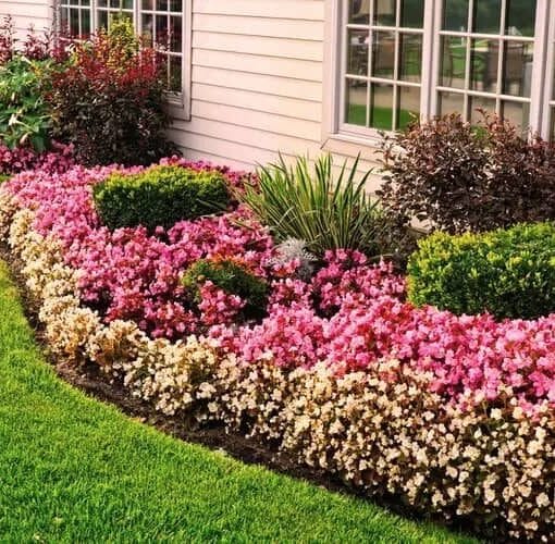 hacer bancal de flores